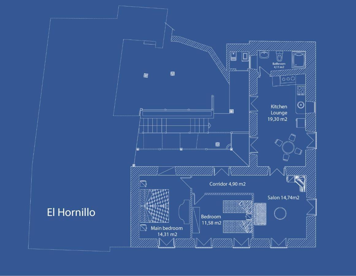 Casa rural El Hornillo Vallehermoso Exterior foto